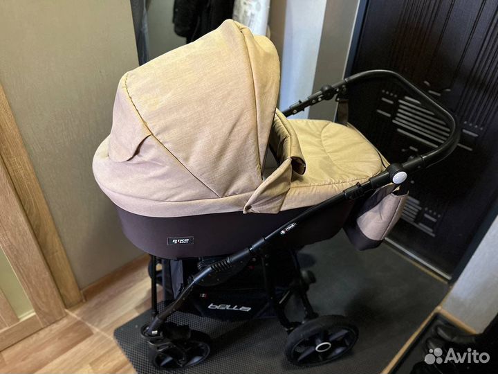Коляска Rico basic bella 2 в 1 бежевая