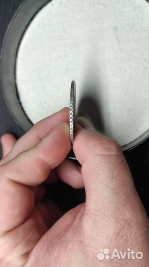 Серебряная монета 1 рубль 1731 г. Анна