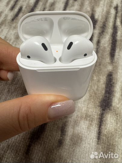 Беспроводные наушники apple airpods 2