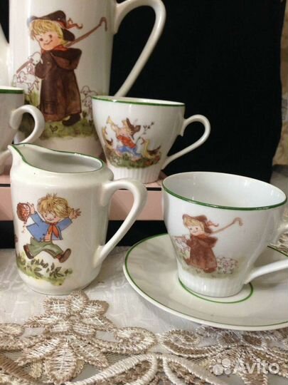 Игрушки СССР, посудка, сервиз, бар