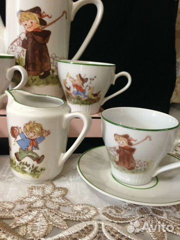 Игрушки СССР, посудка, сервиз, бар