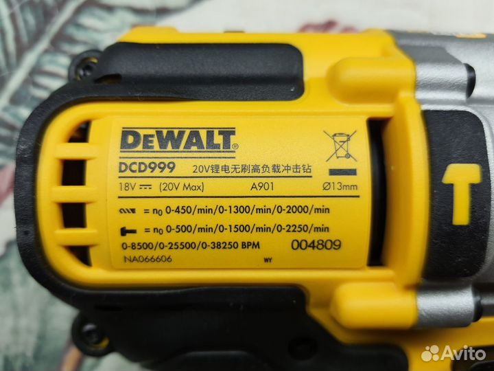 Шуруповерт DeWalt DCD999 20v оригинальный