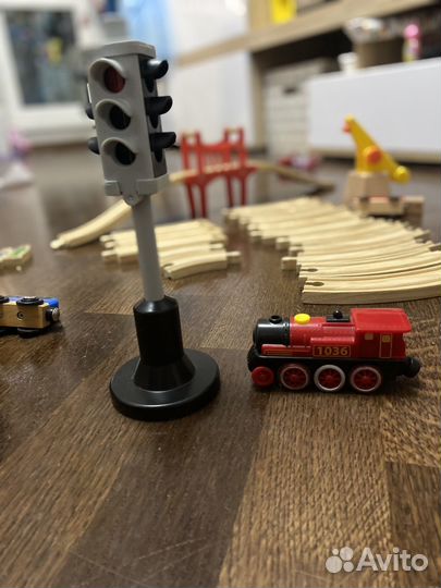 ELC и IKEA Деревянная железная дорога