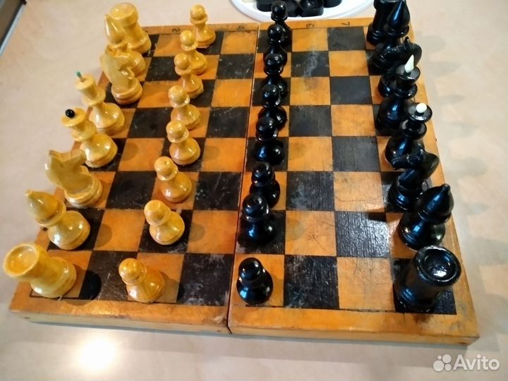Шахматы деревянные большие СССР