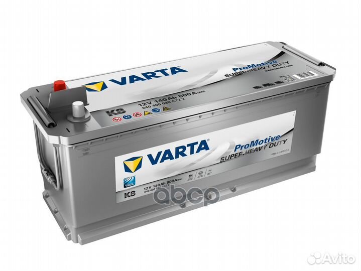 Аккумулятор varta promotive HD 12V 140Ah 800A
