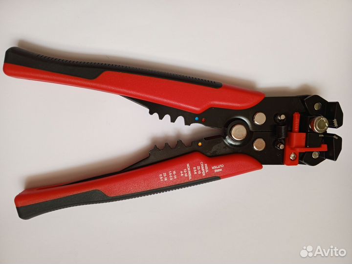 Клещи для снятия изоляции (красные)