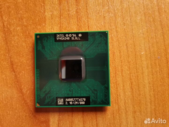 Процессор ноутбучный Intel Core 2 Duo T6570