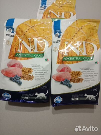 Farmina N&D сухой корм для кошек в ассортименте