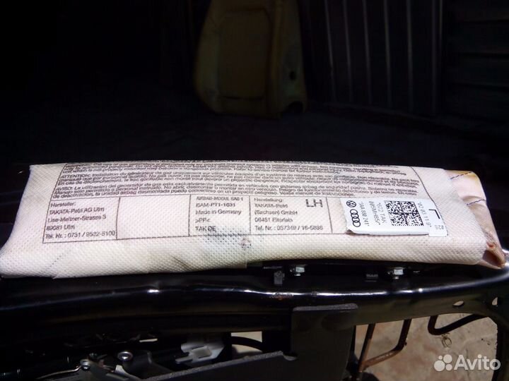 Фольксваген пассат б7 подушка безопасности air bag