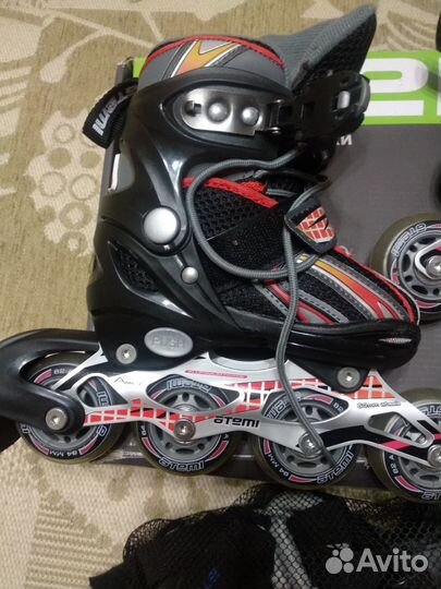 Роликовые коньки детские раздвижные