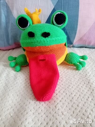 Логопедические игрушки (лягушка, крош)