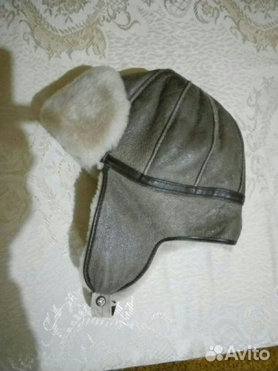 Шапка-ушанка меховая