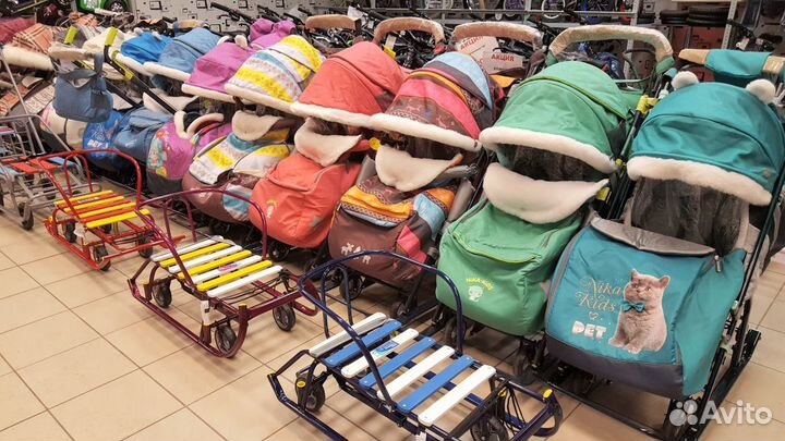 Санки Тимка 3-5 универсал разные Новые