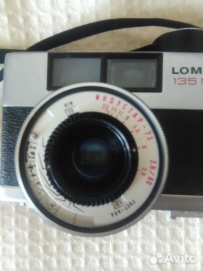 Коллекционный фотоаппарат ломо 135М в футляре