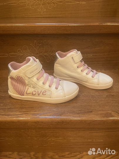 Кеды для девочки geox