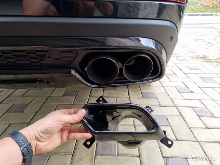 Насадки на глушитель Chery Tiggo 8 Pro