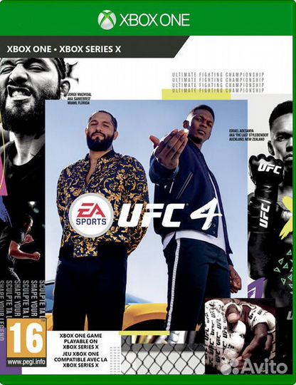 UFC 4 Xbox One/Series X, русские субтитры