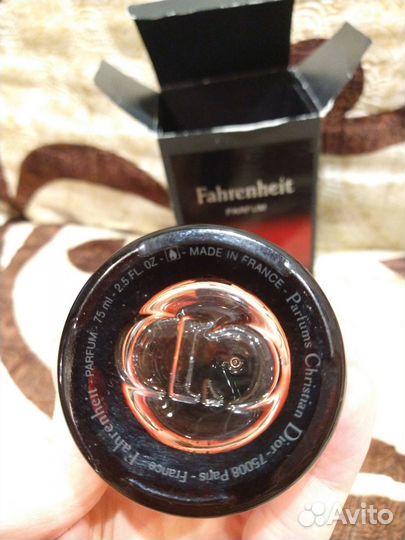 Dior fahrenheit parfum 75ml