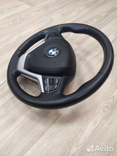 Руль на BMW 1 2 3 4 серии Х3 Х4 X5 X6 обогрев