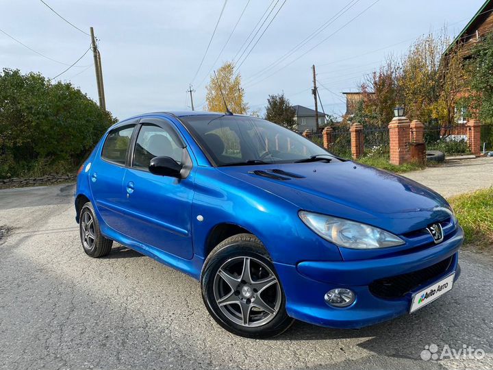 Peugeot 206 1.4 МТ, 2007, 190 000 км