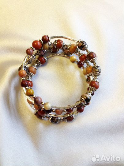 Браслеты из натурального камня ручной работы