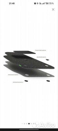 Автомобильные коврики текстильные