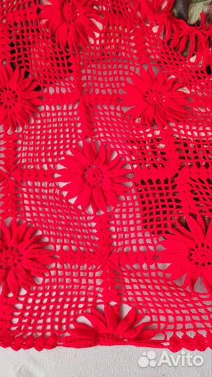 Платок шаль ручной работы