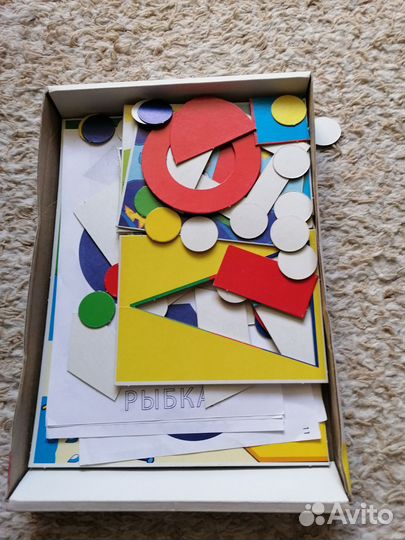 Развивающие настольные игры, мозаика