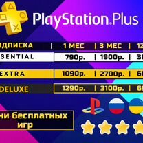 Подписка PS Plus Турция Украина