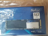 Ssd m2 nvme 512gb netac новый