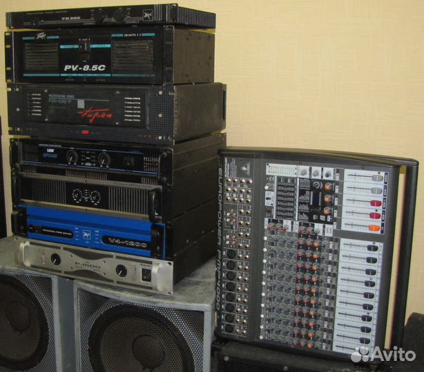 Усилители звука 300-3000W Pro PV C-Mark CVR NAG SK