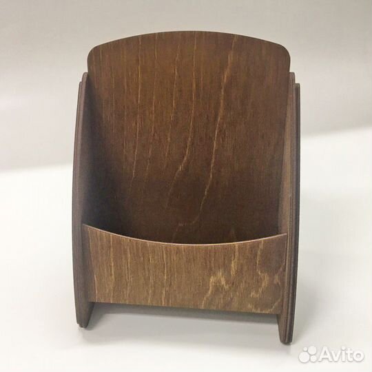 Деревянная подставка для открыток или буклетов А6