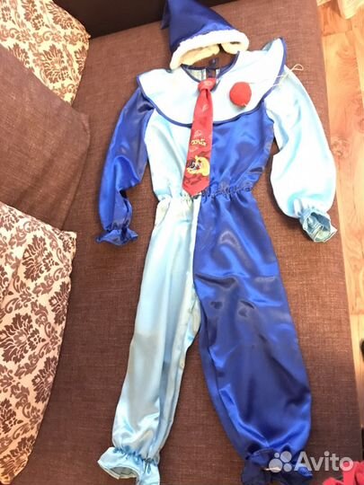 Новогодний костюм клоуна от 3,5 до 5 лет