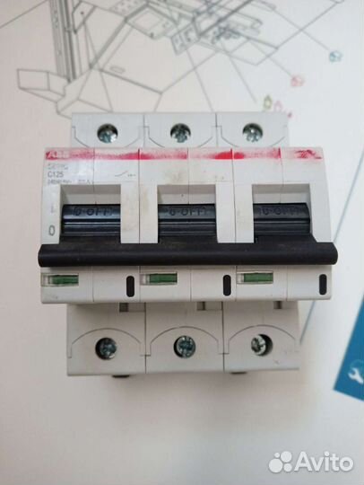 Автоматические выключатели ABB S803C C125