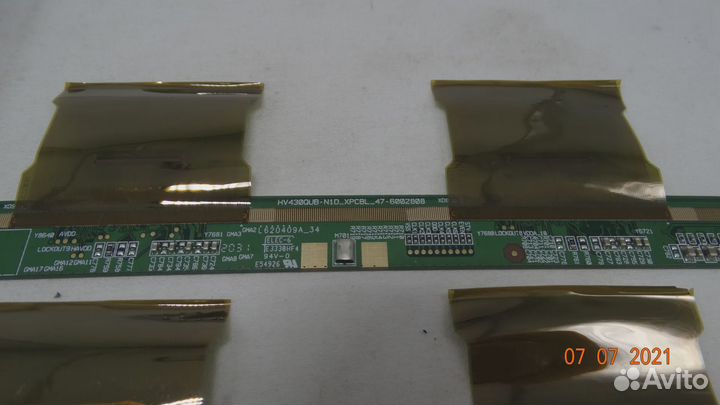 47-6002809 xpcb R 47-6002808 xpcb L HVN430QUB-N10