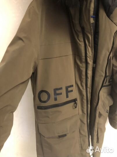 Подростковая зимняя куртка парка бу