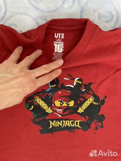 Футболки детские Uniqlo Lego Ninjago