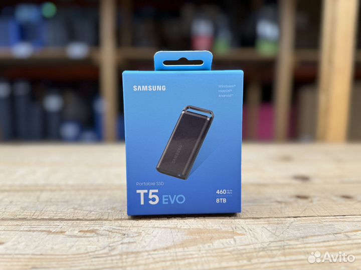 Внешние SSD Samsung T5 Evo 2T/4T/8T