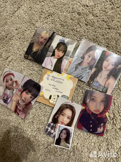 Карты ive nmixx kep1er kiss of life