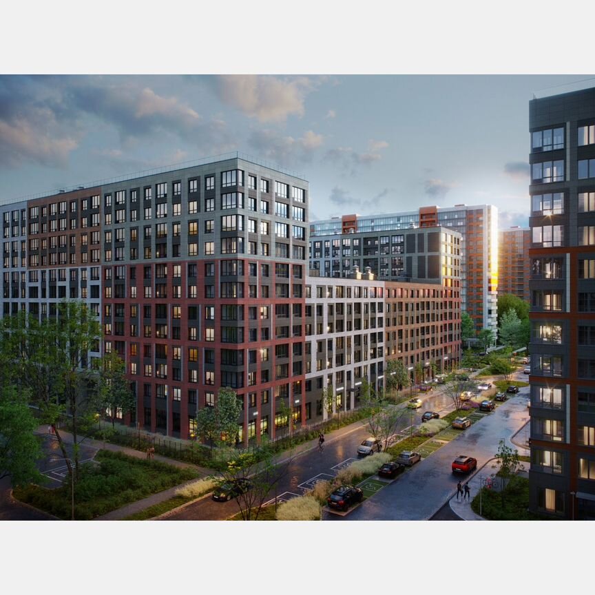 1-к. квартира, 39,1 м², 4/12 эт.