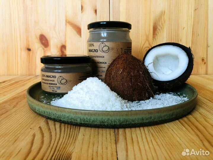 Сыродавленное кокосовое масло