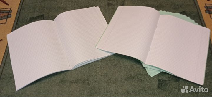 Тетради в клеточку (12 л. — 16 шт., 96 л. — 1 шт.)