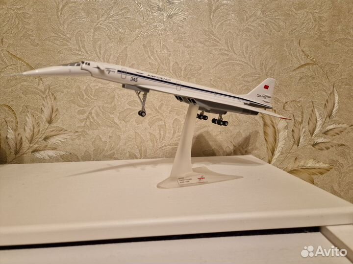 Модель самолета Ту 144 / tu 144 Herpa 1:200