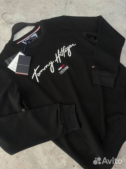 Свитшот Tommy Hilfiger Denim хлопок люкс