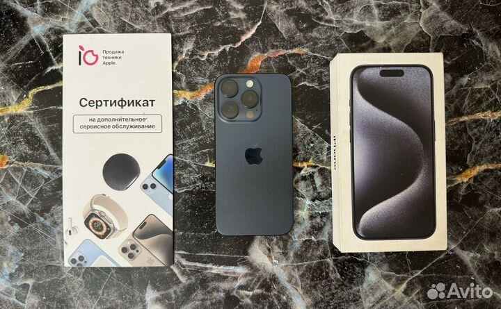 iPhone 15 pro 128gb esim (1 месяц)