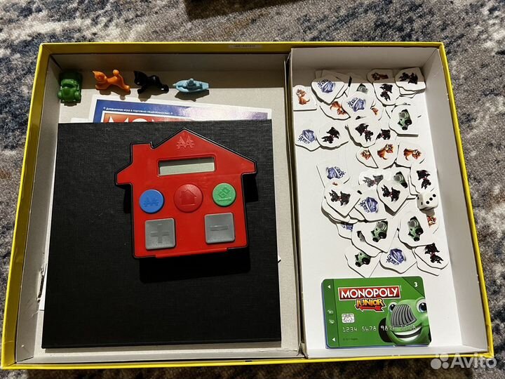 Настольная игра Монополия junior с терминалом