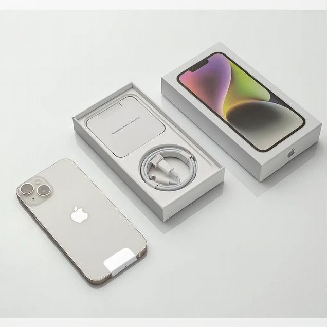 iPhone 14, 256 ГБ, SIM + eSIM