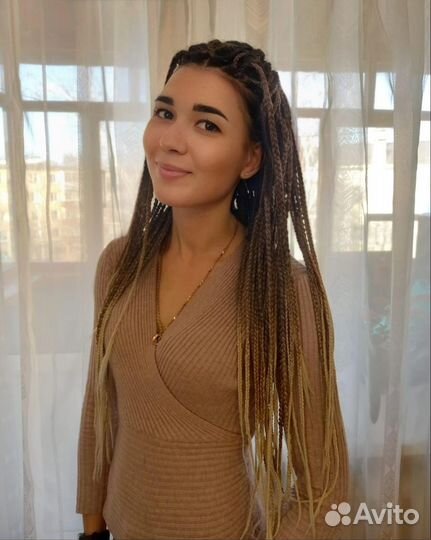 Плетение афрокос