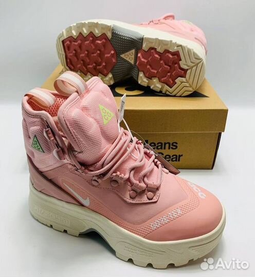 Nike ACG Air Zoom Gaiadome Gore-Tex Pink (Мехом )