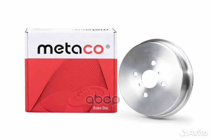 Барабан тормозной 3070086 metaco